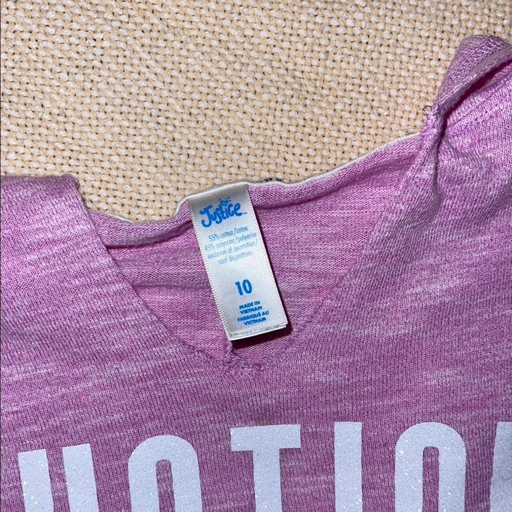 Justice pink Long Sleeve Shirt